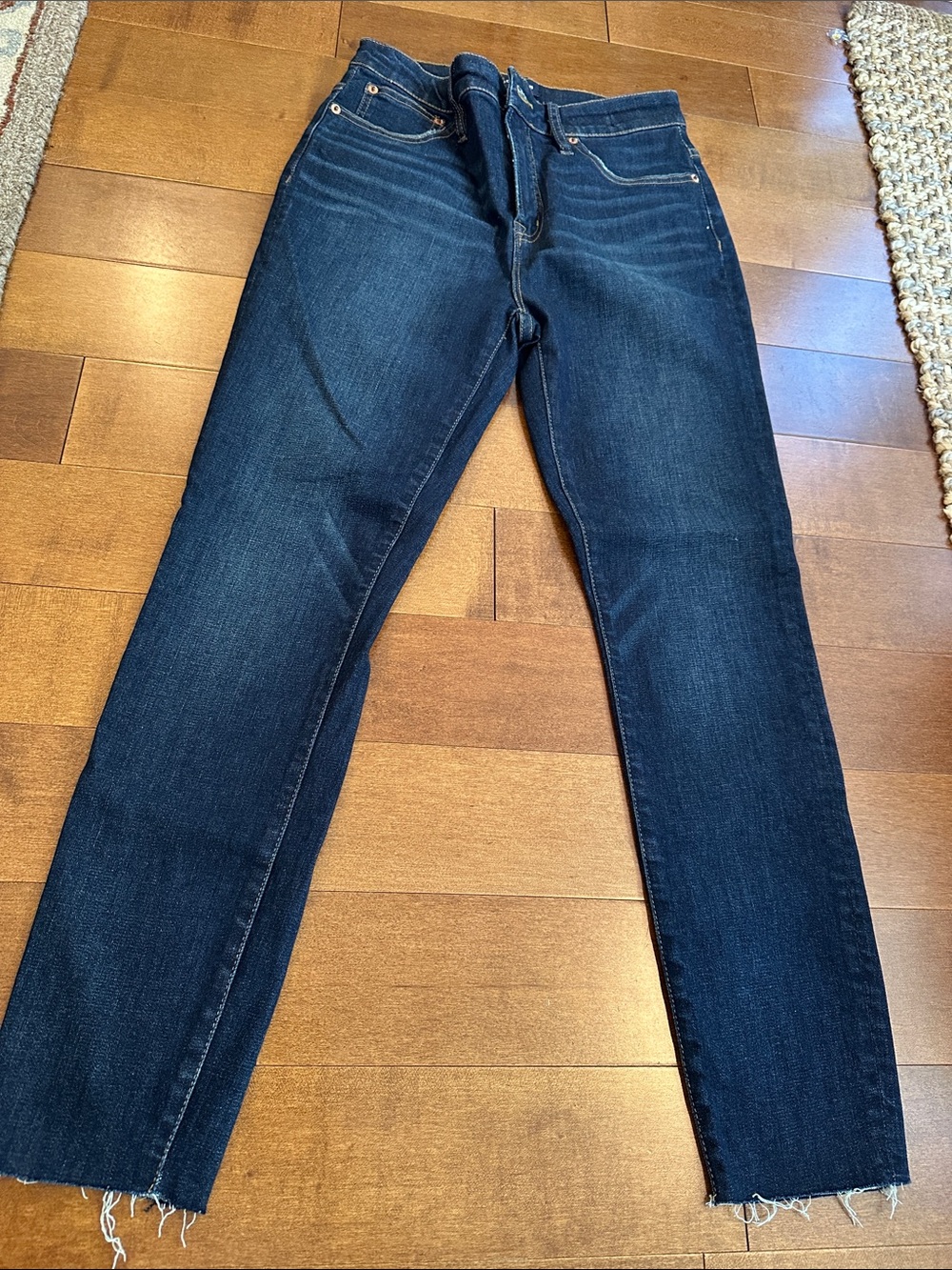 J. Crew Women’s Dark Indigo Skinny Jeans